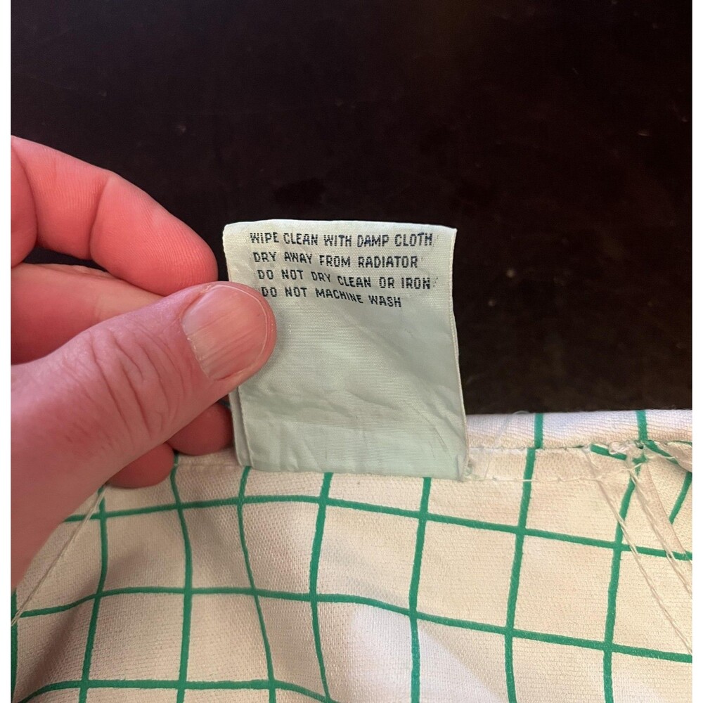 Vintage Charles River Coat Womens Medium Green Hooded PVC Rain Reversible 80s - Picture 15 of 16